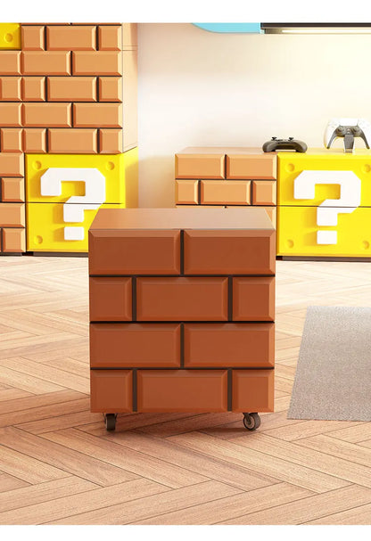 Table de chevet cubique