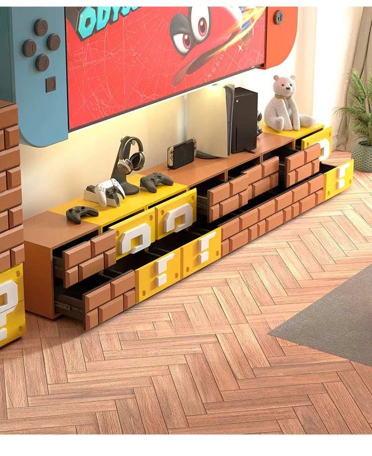 Table de chevet cubique